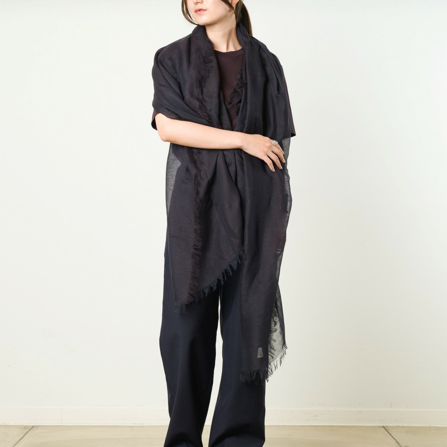 26S/S】リネンモダールシルクメランジュソリッドSTL | AINEXX ONLINE